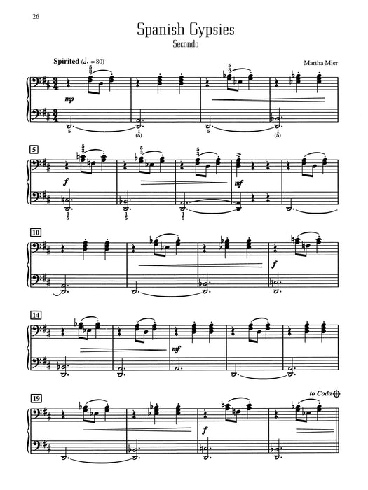 Treasures for Two, Book 2 6 Captivating Duets for Intermediate to Late Intermediate Pianists 二重奏 | 小雅音樂 Hsiaoya Music