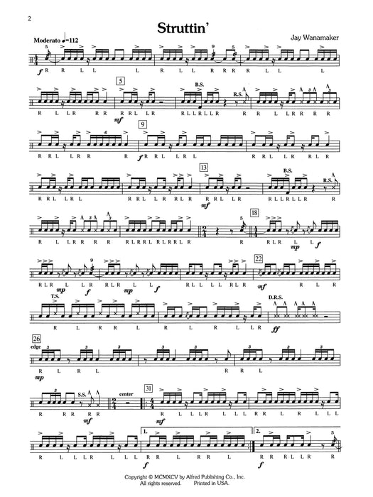 Alfred's Rudimental Contest Solos For the Intermediate Snare Drummer 獨奏 | 小雅音樂 Hsiaoya Music