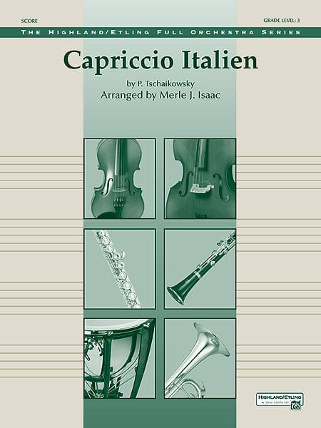 Capriccio Italienne 柴科夫斯基,彼得 隨想曲 總譜 | 小雅音樂 Hsiaoya Music