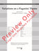 Variations on a Paganini Theme 拉赫瑪尼諾夫 詠唱調 主題 總譜 | 小雅音樂 Hsiaoya Music