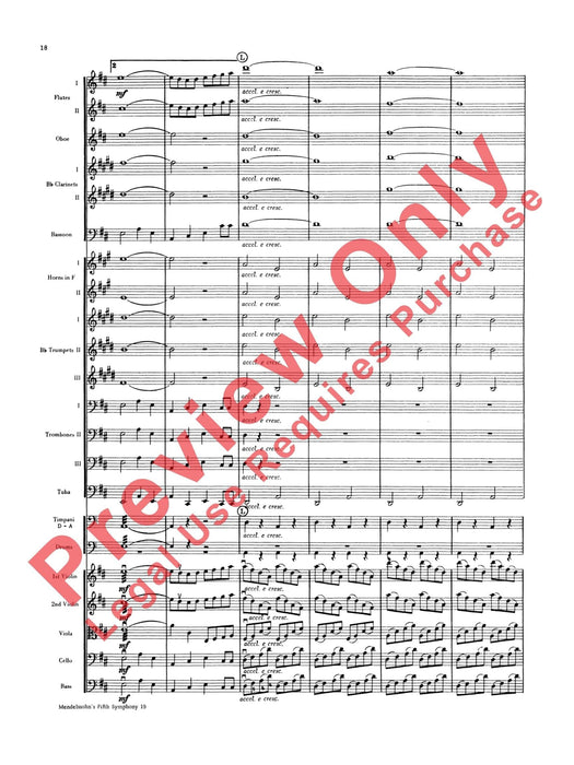 Mendelssohn's 5th Symphony "Reformation," 4th Movement 孟德爾頌,菲利克斯 交響曲 樂章 | 小雅音樂 Hsiaoya Music