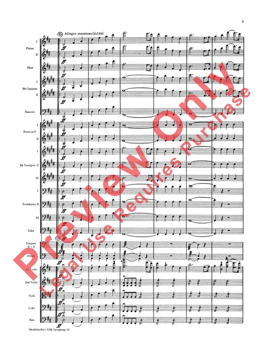 Mendelssohn's 5th Symphony "Reformation," 4th Movement 孟德爾頌,菲利克斯 交響曲 樂章 | 小雅音樂 Hsiaoya Music