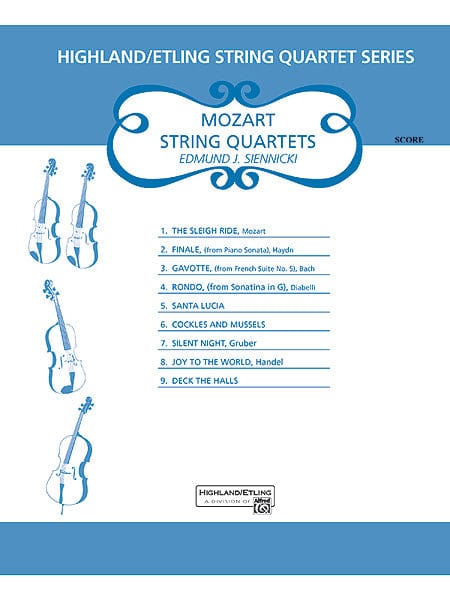 Highland/Etling String Quartet Series: Book 3 弦樂四重奏 總譜 | 小雅音樂 Hsiaoya Music