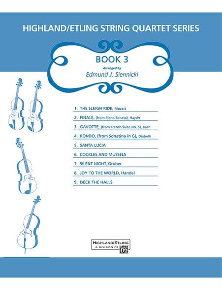 Highland/Etling String Quartet Series: Book 3 弦樂四重奏 | 小雅音樂 Hsiaoya Music