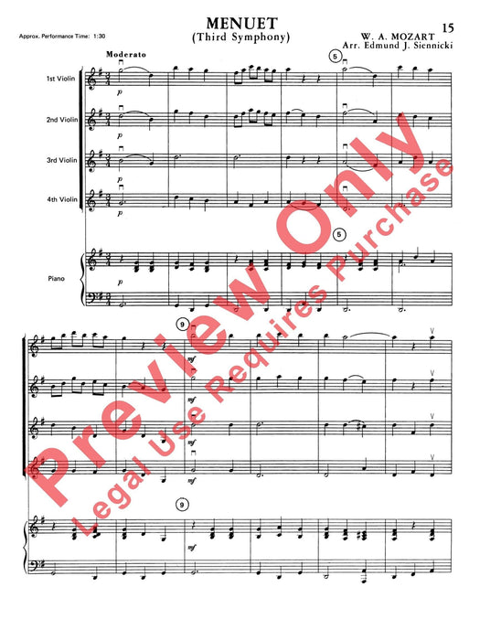 Highland/Etling Violin Quartet Series: Book 1 小提琴 四重奏 | 小雅音樂 Hsiaoya Music