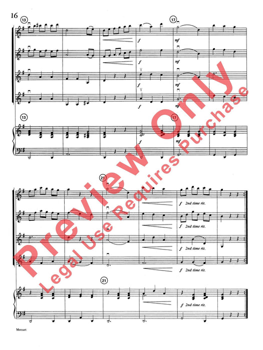 Highland/Etling Violin Quartet Series: Book 1 小提琴 四重奏 | 小雅音樂 Hsiaoya Music