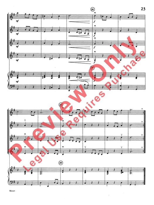 Highland/Etling Violin Quartet Series: Book 1 小提琴 四重奏 | 小雅音樂 Hsiaoya Music