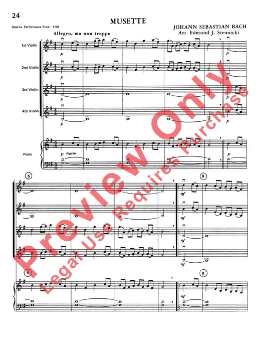 Highland/Etling Violin Quartet Series: Book 1 小提琴 四重奏 | 小雅音樂 Hsiaoya Music