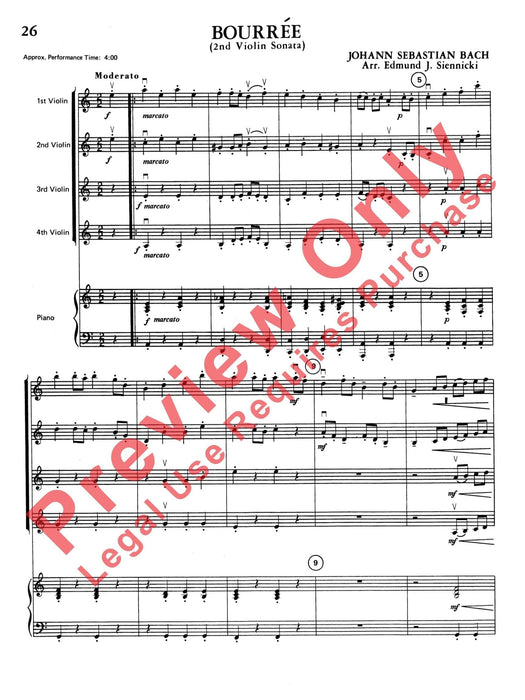 Highland/Etling Violin Quartet Series: Book 1 小提琴 四重奏 | 小雅音樂 Hsiaoya Music