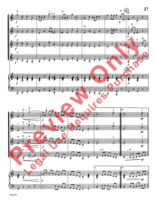 Highland/Etling Violin Quartet Series: Book 1 小提琴 四重奏 | 小雅音樂 Hsiaoya Music