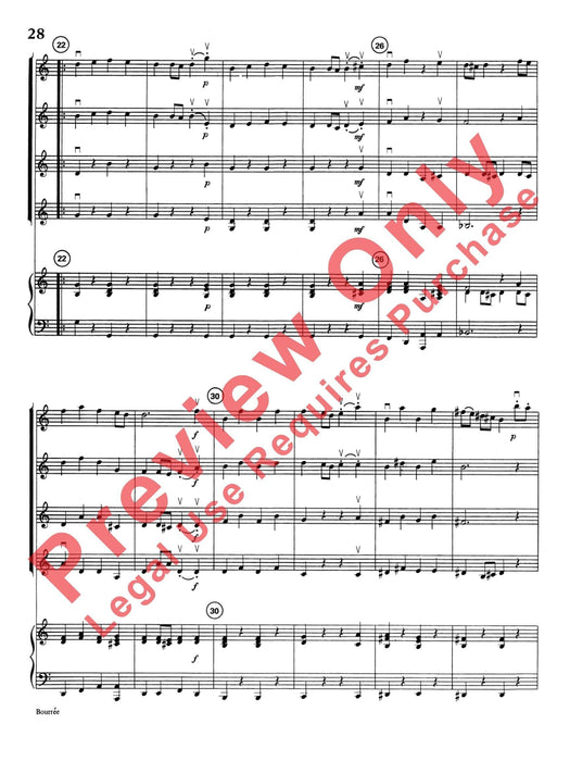 Highland/Etling Violin Quartet Series: Book 1 小提琴 四重奏 | 小雅音樂 Hsiaoya Music