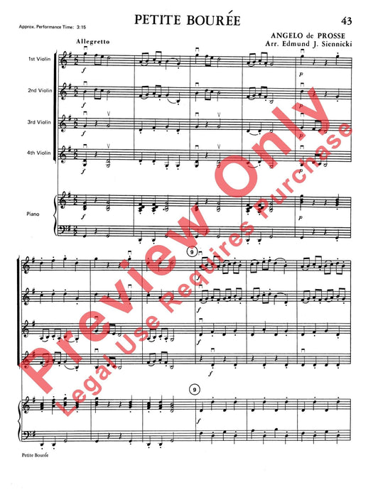 Highland/Etling Violin Quartet Series: Book 1 小提琴 四重奏 | 小雅音樂 Hsiaoya Music