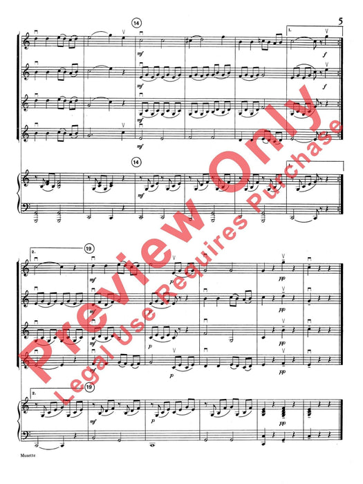 Highland/Etling Violin Quartet Series: Book 1 小提琴 四重奏 | 小雅音樂 Hsiaoya Music