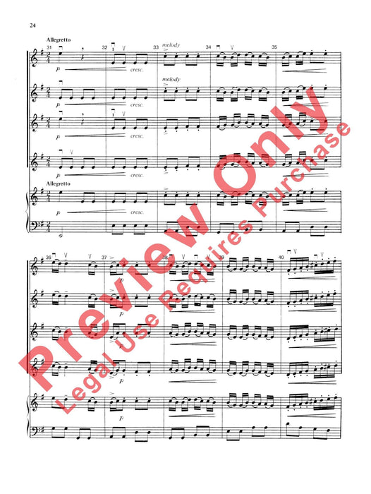 Highland/Etling Violin Quartet Series: Book 3 小提琴 四重奏 | 小雅音樂 Hsiaoya Music