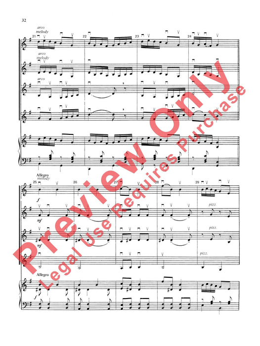 Highland/Etling Violin Quartet Series: Book 3 小提琴 四重奏 | 小雅音樂 Hsiaoya Music