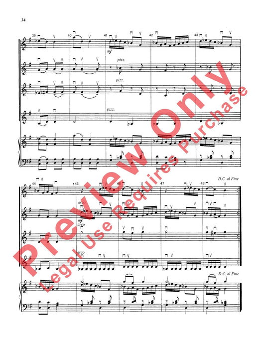 Highland/Etling Violin Quartet Series: Book 3 小提琴 四重奏 | 小雅音樂 Hsiaoya Music