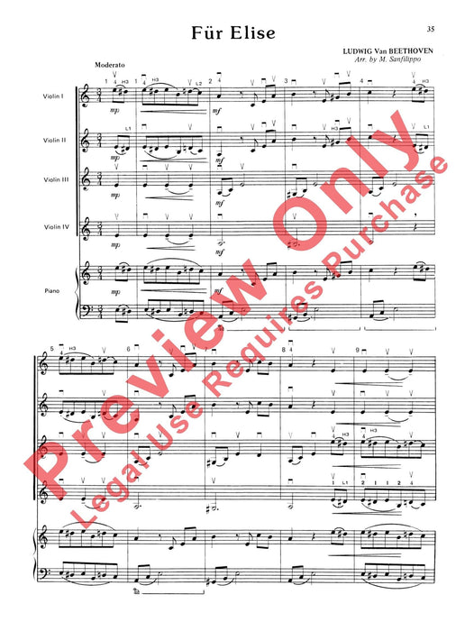 Highland/Etling Violin Quartet Series: Book 3 小提琴 四重奏 | 小雅音樂 Hsiaoya Music