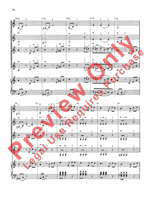 Highland/Etling Violin Quartet Series: Book 3 小提琴 四重奏 | 小雅音樂 Hsiaoya Music