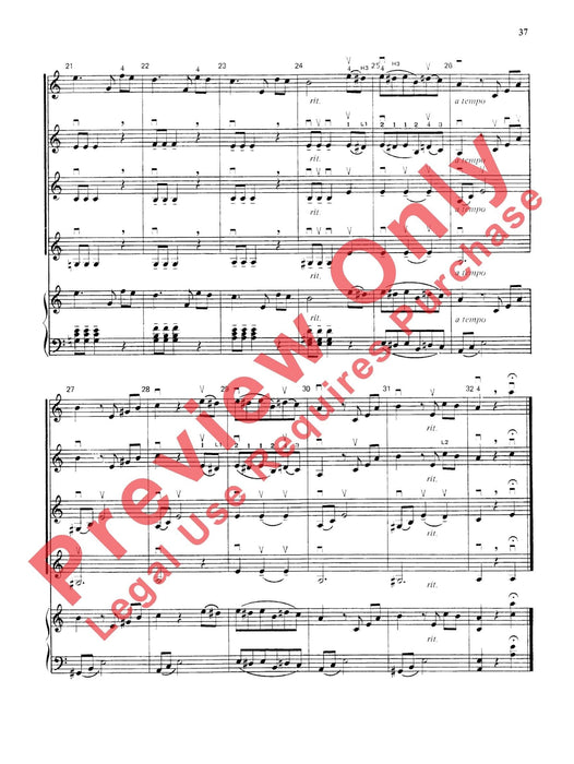 Highland/Etling Violin Quartet Series: Book 3 小提琴 四重奏 | 小雅音樂 Hsiaoya Music