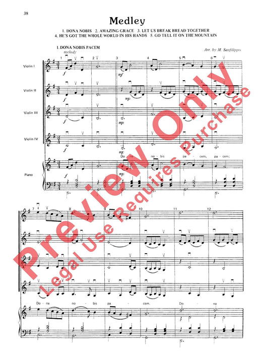 Highland/Etling Violin Quartet Series: Book 3 小提琴 四重奏 | 小雅音樂 Hsiaoya Music