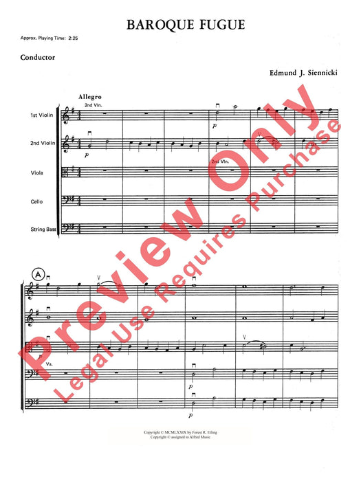 Baroque Fugue 巴洛克復格曲 | 小雅音樂 Hsiaoya Music