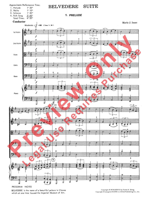 Belvedere Suite 組曲 | 小雅音樂 Hsiaoya Music