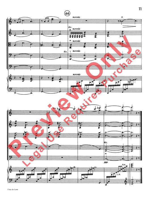 Clair de lune (from Suite Bergamasque) 德布西 月光貝加瑪斯克組曲 | 小雅音樂 Hsiaoya Music