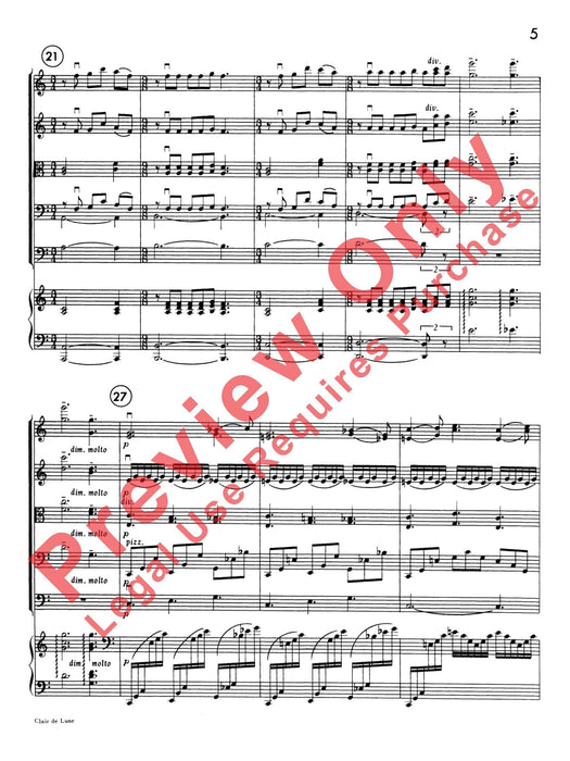 Clair de lune (from Suite Bergamasque) 德布西 月光貝加瑪斯克組曲 | 小雅音樂 Hsiaoya Music