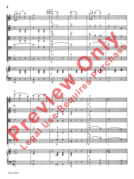 Emperor Waltz 史特勞斯,約翰 皇帝圓舞曲 總譜 | 小雅音樂 Hsiaoya Music