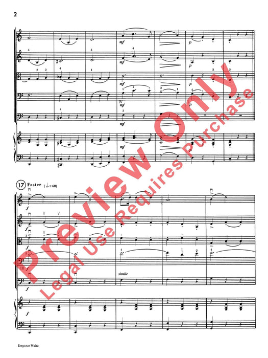 Emperor Waltz 史特勞斯,約翰 皇帝圓舞曲 | 小雅音樂 Hsiaoya Music