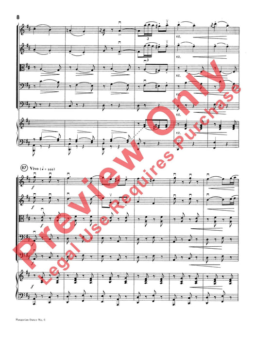 Hungarian Dance No. 6 布拉姆斯 詠唱調 舞曲 | 小雅音樂 Hsiaoya Music