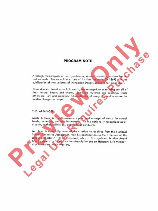 Hungarian Dance No. 6 布拉姆斯 詠唱調 舞曲 | 小雅音樂 Hsiaoya Music