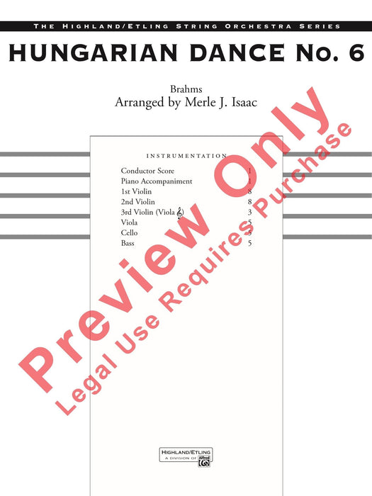 Hungarian Dance No. 6 布拉姆斯 詠唱調 舞曲 | 小雅音樂 Hsiaoya Music