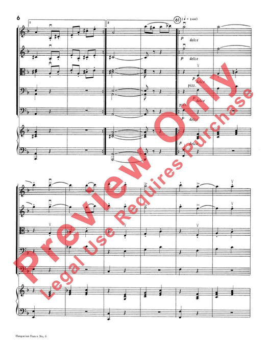 Hungarian Dance No. 6 布拉姆斯 詠唱調 舞曲 | 小雅音樂 Hsiaoya Music