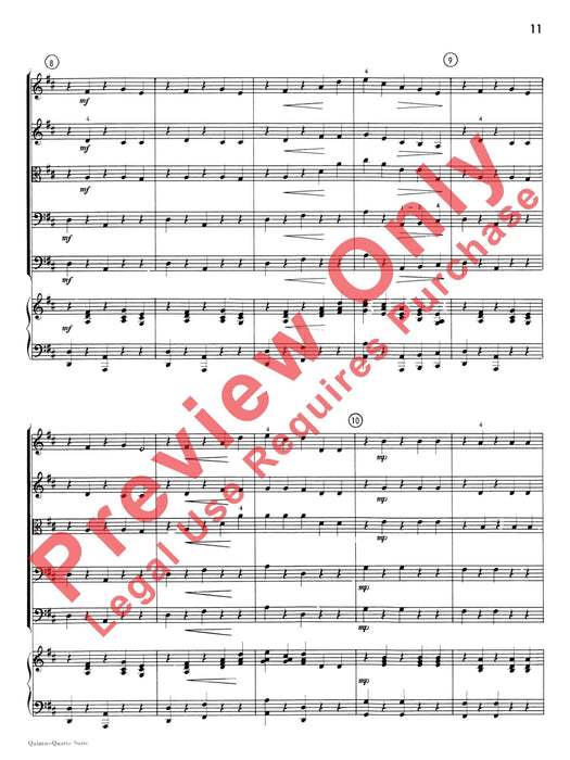 Quinto-Quarto Suite 組曲 總譜 | 小雅音樂 Hsiaoya Music