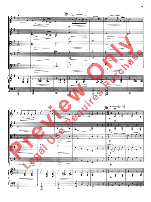 Three Slavonic Dances 德弗札克 斯拉夫舞曲 總譜 | 小雅音樂 Hsiaoya Music