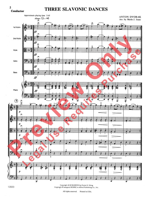 Three Slavonic Dances 德弗札克 斯拉夫舞曲 | 小雅音樂 Hsiaoya Music