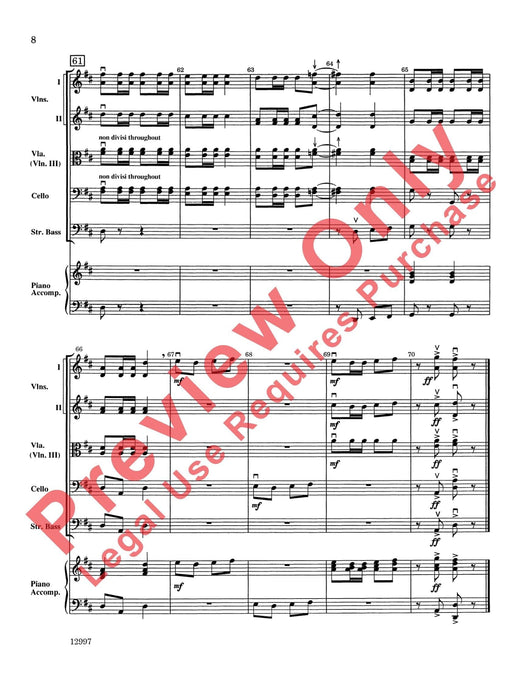 Holiday Hoedown 總譜 | 小雅音樂 Hsiaoya Music