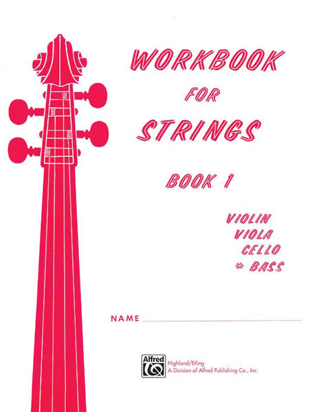 Workbook for Strings, Book 1 弦樂 | 小雅音樂 Hsiaoya Music