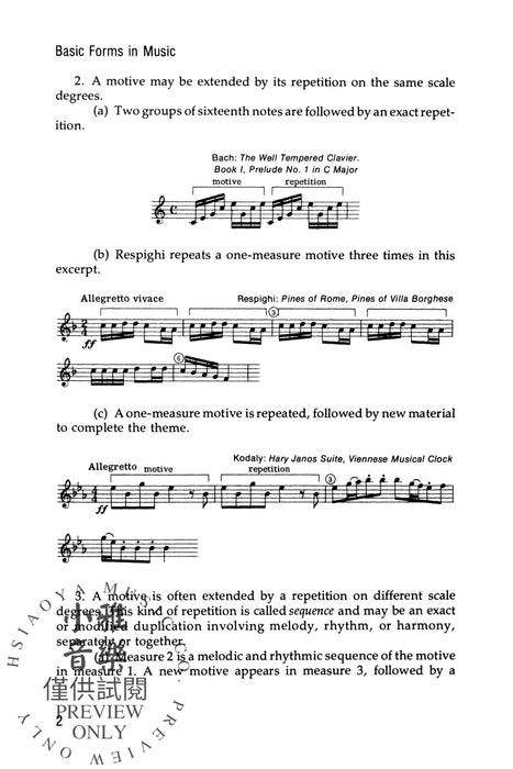 Basic Forms in Music | 小雅音樂 Hsiaoya Music