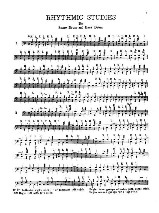 Modern Drum Studies (Revised) A Series of Carefully Conceived Exercises for the Snare Drum and Bass Drum 鼓 練習曲 鼓 | 小雅音樂 Hsiaoya Music