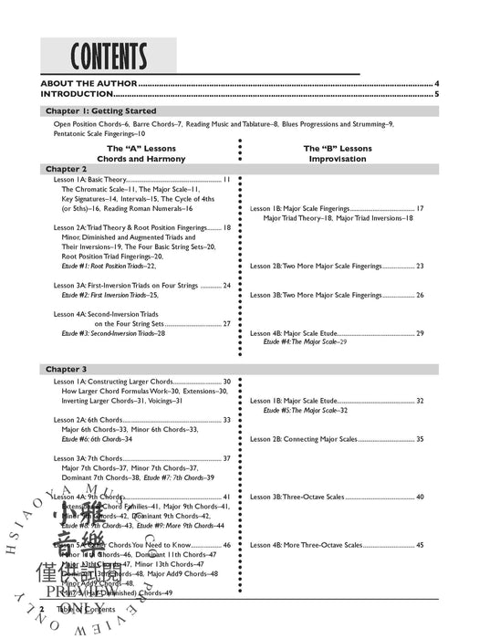 The Complete Jazz Guitar Method: Beginning Jazz Guitar 爵士音樂吉他 | 小雅音樂 Hsiaoya Music