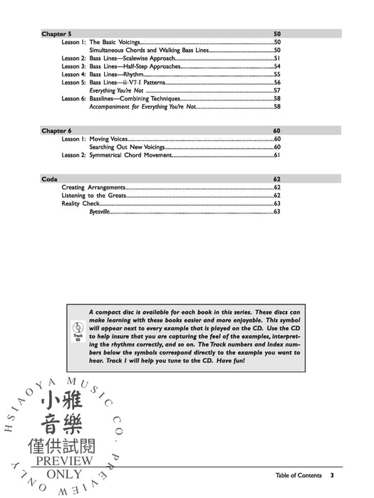 The Complete Jazz Guitar Method: Mastering Jazz Guitar, Chord/Melody 爵士音樂吉他和弦旋律 | 小雅音樂 Hsiaoya Music