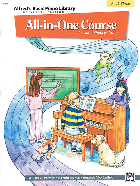 Alfred's Basic All-in-One Course Universal Edition, Book 3 Lesson * Theory * Solo 獨奏 | 小雅音樂 Hsiaoya Music