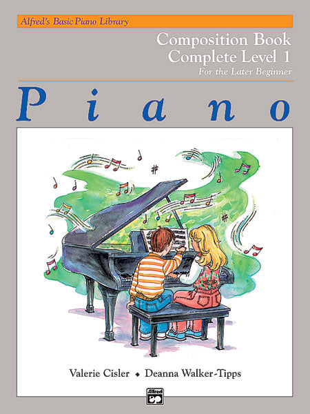Alfred's Basic Piano Library: Composition Book Complete 1 (1A/1B) For the Later Beginner 鋼琴 | 小雅音樂 Hsiaoya Music