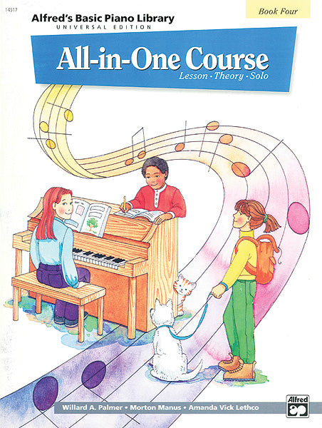 Alfred's Basic All-in-One Course Universal Edition, Book 4 Lesson * Theory * Solo 獨奏 | 小雅音樂 Hsiaoya Music