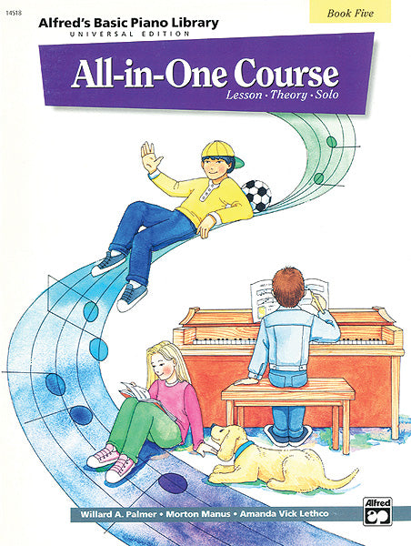 Alfred's Basic All-in-One Course Universal Edition, Book 5 Lesson * Theory * Solo 獨奏 | 小雅音樂 Hsiaoya Music