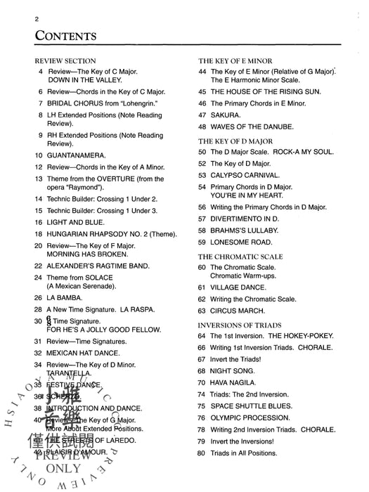 Alfred's Basic Adult All-in-One Course, Book 2 Lesson * Theory * Solo 獨奏 | 小雅音樂 Hsiaoya Music