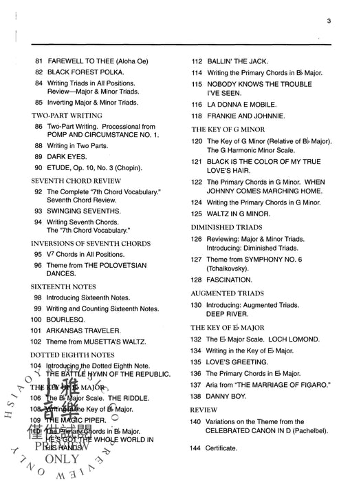 Alfred's Basic Adult All-in-One Course, Book 2 Lesson * Theory * Solo 獨奏 | 小雅音樂 Hsiaoya Music