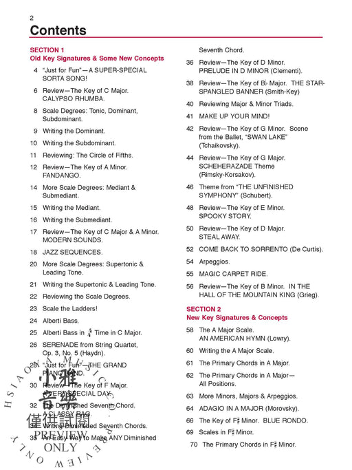 Alfred's Basic Adult All-in-One Course, Book 3 Lesson * Theory * Solo 獨奏 | 小雅音樂 Hsiaoya Music